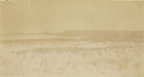 Landscape, probably at Manasquan, N.J; Thomas Eakins, American, 1844 - 1916, 1880; Albumen silver print
