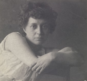 Katherine Cook in Classical Costume; Thomas Eakins, American, 1844 - 1916, about 1892; Platinum print; 14.1 x 14.9 cm