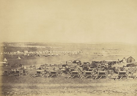 Plateau of Sebastopol I; Roger Fenton, English, 1819 - 1869, 1855; Salted paper print; 24.3 x 34.6 cm 9 9,16 x 13 5,8 in