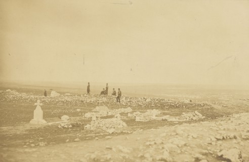 Plateau of Sebastopol XI; Roger Fenton, English, 1819 - 1869, 1855; Salted paper print; 21.8 x 33.3 cm 8 9,16 x 13 1,8 in