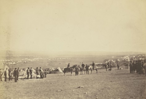 Plateau of Sebastopol; Roger Fenton, English, 1819 - 1869, Crimea; 1855; Salted paper print; 23.5 x 34.4 cm 9 1,4 x 13 9,16 in