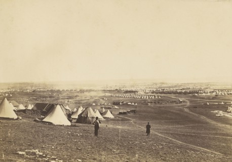 Plateau of Sebastopol I; Roger Fenton, English, 1819 - 1869, Sevastopol, Ukraine; 1855; Albumen silver print