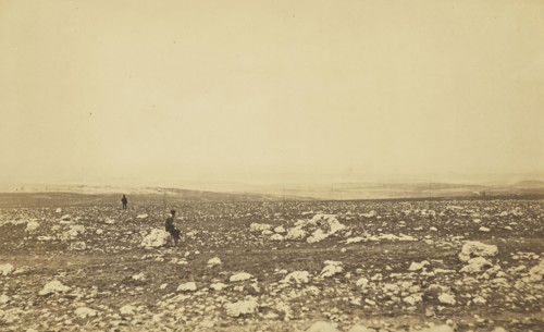 Plateau of Sebastopol IX; Roger Fenton, English, 1819 - 1869, Crimea; 1855; Salted paper print; 21.3 x 34.8 cm
