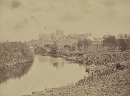 Windsor Castle - From the Meadows; Arthur James Melhuish, English, 1829 - 1895, Windsor, Great Britain; 1856; Albumen silver