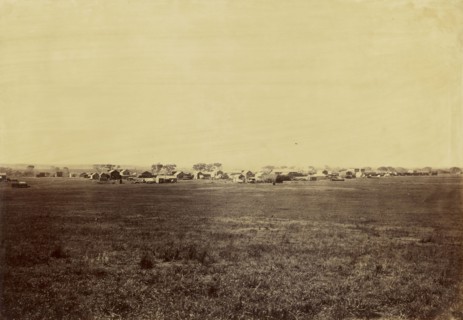 Ellsworth, Kansas; Alexander Gardner, American, born Scotland, 1821 - 1882, 1867; Albumen silver print
