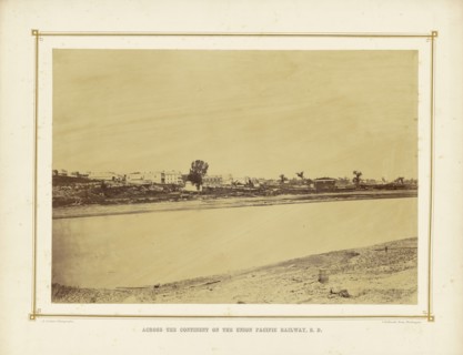 Wyandotte, Kansas; Alexander Gardner, American, born Scotland, 1821 - 1882, 1867; Albumen silver print