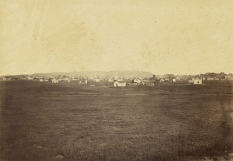 Manhattan, Kansas; Alexander Gardner, American, born Scotland, 1821 - 1882, 1867; Albumen silver print