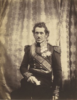 Lt. General Sir De Lacy Evans, G.C.B; Roger Fenton, English, 1819 - 1869, 1855; Salted paper print; 18.3 x 14.1 cm