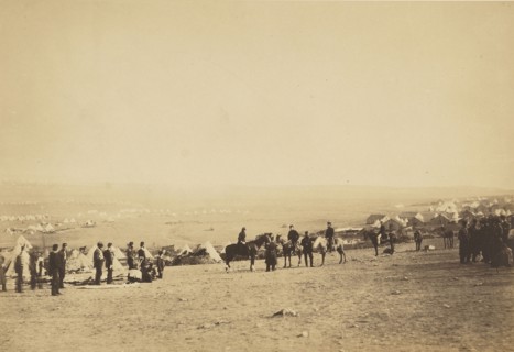 Plateau of Sebastopol IV; Roger Fenton, English, 1819 - 1869, 1855; Salted paper print; 23.3 × 34.1 cm 9 3,16 × 13 7,16 in