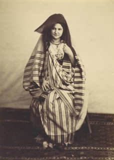 Female Costume Study; Roger Fenton, English, 1819 - 1869, 1858; Albumen silver print