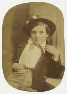 Portrait of a Young Boy; Oscar Gustave Rejlander, British, born Sweden, 1813 - 1875, about 1860; Albumen silver print