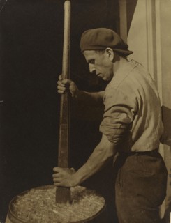 Factory Worker; Lewis W. Hine, American, 1874 - 1940, United States; 1931; Gelatin silver print; Sheet: 41.9 x 32.4 cm