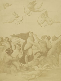 Reproduction of Galatea by Raphaël; Charles Marville, French, 1813 - 1879, Paris, France; 1860 - 1869; Albumen silver print