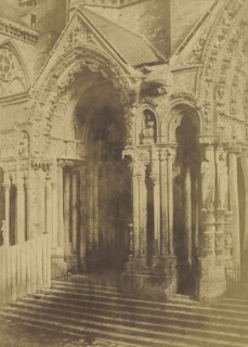 Cathédrale de Chartres. Portail Septentrional; Charles Marville, French, 1813 - 1879, Louis Désiré Blanquart-Evrard French