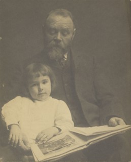 Eduard Käsebier and Grandson Charles O'Malley; Gertrude Käsebier, American, 1852 - 1934, New York, New York, United States
