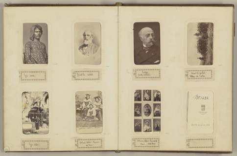Catholic Royalist Album of cartes-de-visite; C. Basset, French, active Rouen, France 1860s - 1870s, A. Billard French, active