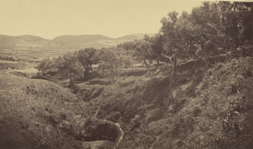 Kaleppa view of countryside; William J. Stillman, American, 1828 - 1901, 1860s; Albumen silver print