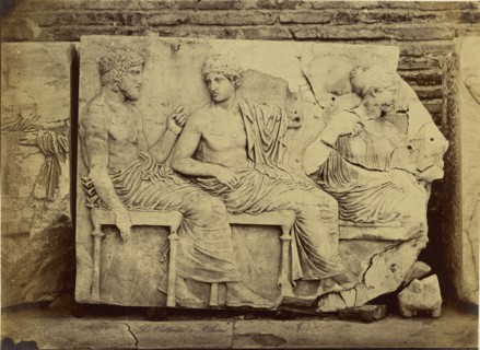 Frise du Parthenon; Dimitrios Constantin, Greek, active 1858 - 1860s, 1860s; Albumen silver print