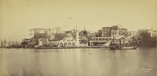 Canee Canea, Crete; Baron Paul des Granges, French ?, active Greece 1860s, 1860s; Albumen silver print