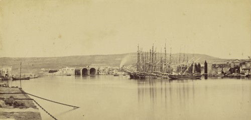 Porte de la Canes; Attributed to William J. Stillman, American, 1828 - 1901, 1860 - 1869; Albumen silver print