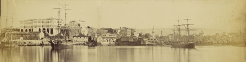 Porte de la Canee; Attributed to William J. Stillman, American, 1828 - 1901, 1860 - 1869; Albumen silver print