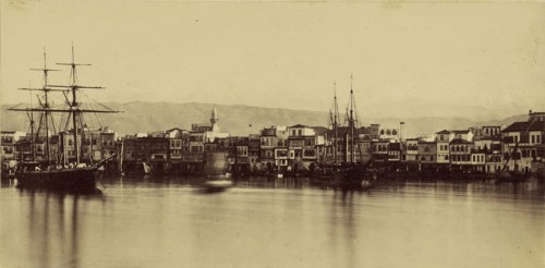 Porte de la Canee; Attributed to William J. Stillman, American, 1828 - 1901, 1860 - 1869; Albumen silver print