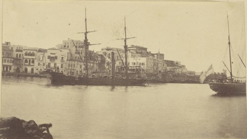 Salamandre a la Canee; Attributed to Baron Paul des Granges, French ?, active Greece 1860s, 1860 - 1869; Albumen silver print