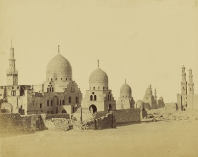 Tombeaux des Califes; Attributed to Baron Paul des Granges, French ?, active Greece 1860s, 1860 - 1869; Albumen silver print