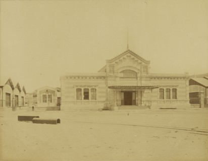 Douane d'Arica; 1876; Albumen silver print