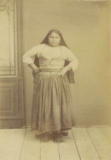 Portrait of a South American Indian; 1870s; Albumen silver print