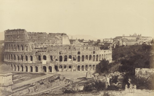 The Colosseum, Rome; Robert Macpherson, Scottish, 1811 - 1872, 1850s; Albumen silver print