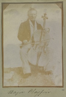 Major Hugh Lyon Playfair; British; 1842 - 1843; Salted paper print from a Calotype negative; 9.5 × 6.7 cm 3 3,4 × 2 5,8 in