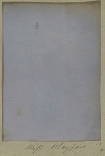 Unrecognizable image; British; n.d; Salted paper print from a Calotype negative; 9.5 × 6.7 cm 3 3,4 × 2 5,8 in