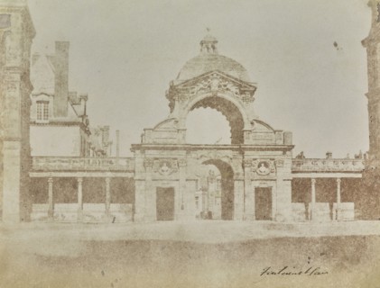 Fontainebleau; Attributed to Marquis de Bassano, French, active 1840s, about 1844; Salted paper print from a Calotype negative