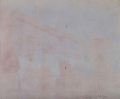 The South Front of Lacock Abbey with Sharington's Tower; William Henry Fox Talbot, English, 1800 - 1877, August 16, 1841