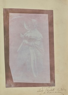 Lady Elizabeth Fielding; William Henry Fox Talbot, English, 1800 - 1877, August 21, 1841; Salted paper print from a Calotype