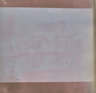 Oxford, Opposite the Angel Inn; William Henry Fox Talbot, English, 1800 - 1877, probably 1840–1841; Salted paper print