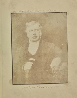 The Reverend Adam Forman; British; about 1844; Salted paper print from a Calotype negative; 15.1 × 11.9 cm 5 15,16 × 4 11,16 in