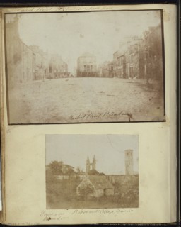 Market Street St. Andrews with the Old Tollbooth, looking West; Attributed to Dr. John Adamson, Scottish, 1810 - 1870