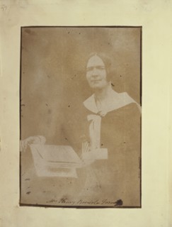 Mrs. Henry Brewster Farney; British; about 1845; Salted paper print from a Calotype negative; 17.3 x 11.6 cm