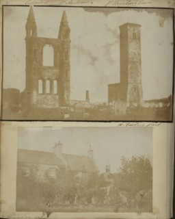 St. Regulus Tower and the East Gable of St. Andrews Cathedral from the Northwest; William Holland Furlong, Irish, active