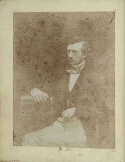 Dr. Moir; British; about 1850; Salted paper print from a Calotype negative; 18.7 x 14.3 cm 7 3,8 x 5 5,8 in