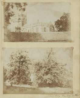 Lydiard Tregoz Church; M.H. Nevil Story-Maskelyne, British, 1823 - 1911, about 1845; Salted paper print from a paper negative