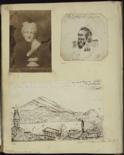 Bust of Venus; Sir David Brewster, Scottish, 1781 - 1868, 1840–1845; Salted paper print from a paper negative or photogenic