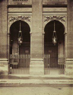 Royal Palace; Eugène Atget, French, 1857 - 1927, Paris, France; 1904 - 1905; Albumen silver print