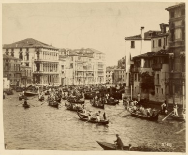 Canal; Italian; 1870s - 1880s; Print, Italy