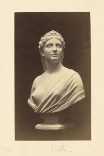 Sculptural Female Bust; British; 1870s - 1880s; Print