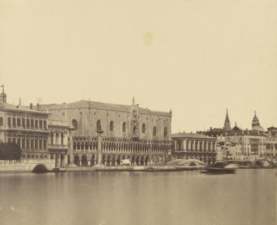 Doge's Palace, Venice; Italian; Venice, Italy; about 1865 - 1879; Albumen silver print