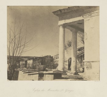 Church of the Monastery of St. George, Eglise du Monastere St. Georges, Jean-Charles Langlois, French, 1789 - 1870, 1855