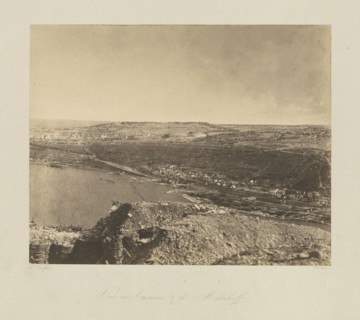 View of the Malakoff Barricks, Vue des Casernes de Malakoff, Jean-Charles Langlois, French, 1789 - 1870, 1855; Salted paper